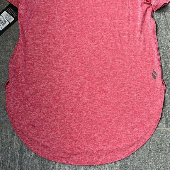 NWT Skechers Activewear Tee Shirt Top Go Walk Go Dry Swift Tunic Red Pink XS - Picture 12 of 15